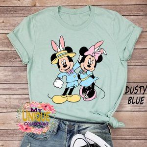 Easter Mickey and Minnie Shirt, Disney Shirts